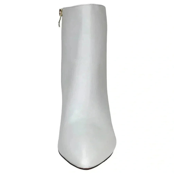 SMASH Shoes Chiku White Faux Leather Womens Ankle Boots Size 11M - Picture 8 of 13